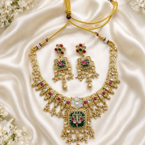 Rajwadi Necklace Set