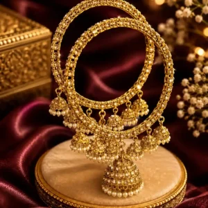 Bridal Jhumki Pearl Bangles